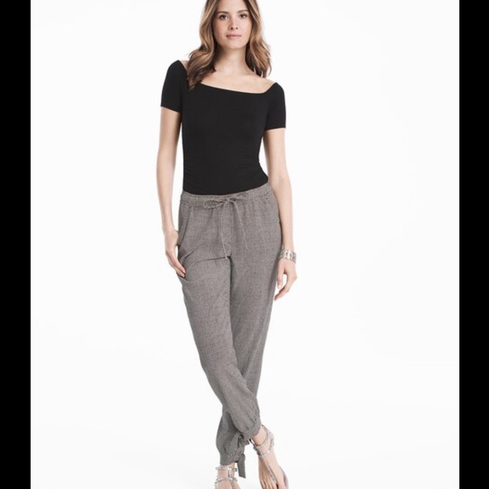 WHBM‎ Printed Jogger Pants